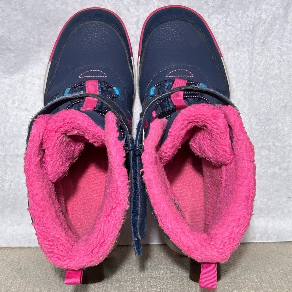 Merrell Big Kids Blue Snow Crush 2 Waterproof 200g Warm Snow Winter Boots SZ 5M - Picture 5 of 12